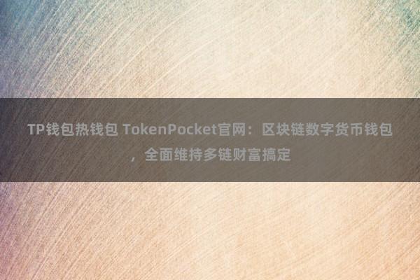 TP钱包热钱包 TokenPocket官网：区块链数字货币钱包，全面维持多链财富搞定